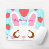 Strawberry Bunny Mousepad (Mit Mouse)