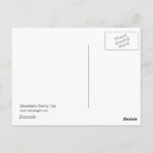 Strawberry Bunny Tee / Postkarte (Rückseite)