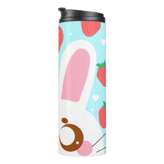 Strawberry Bunny Thermosbecher (Nach rechts gedreht)