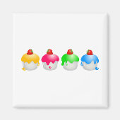 Strawberry Buns Magnet (Vorne)