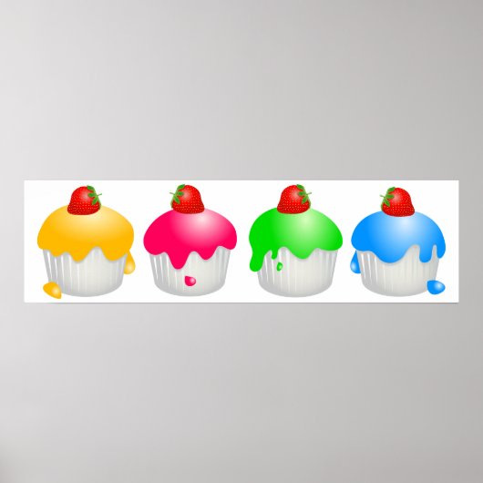 Strawberry Buns Poster (Vorne)