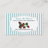 Strawberry Business Card Visitenkarte (Vorderseite)