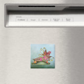 Strawberry Butterfly Fairy Magnet (In Situ (Geschirrspüler))