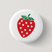 Strawberry Button Sweet Liebe Heart Strawberry But (Vorderseite)