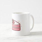 Strawberry Cake Fantasy Kaffeetasse (VorderseiteRechts)