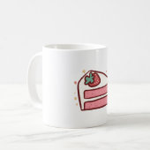 Strawberry Cake Fantasy Kaffeetasse (Vorderseite Links)