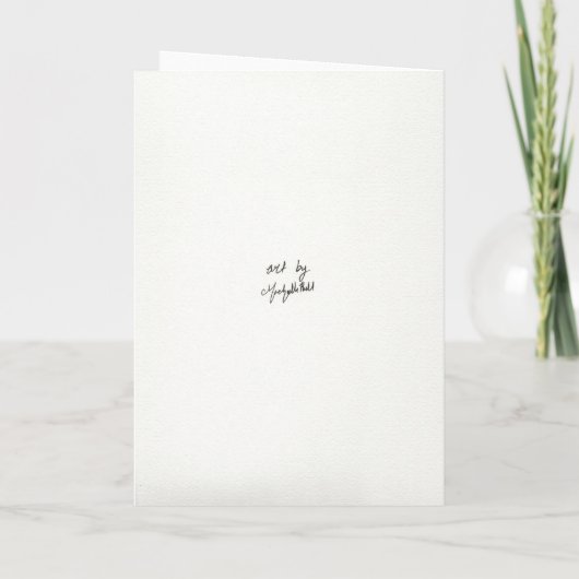 Strawberry Cake Karte (Rückseite)