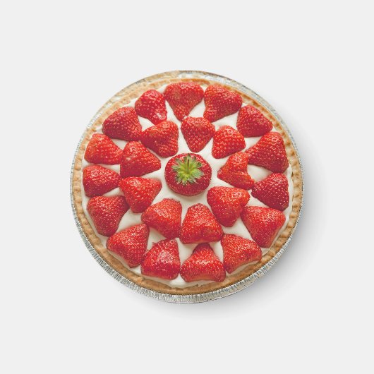 Strawberry Cake Magnet (Vorne)