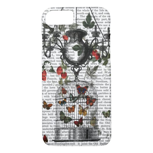 Strawberry Chandelier Case-Mate iPhone Hülle (Rückseite)