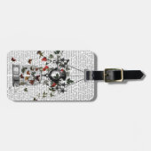 Strawberry Chandelier Gepäckanhänger (Vorderseite horizontal)