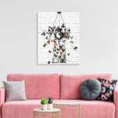 Strawberry Chandelier Leinwanddruck (Insitu (Wohnzimmer))