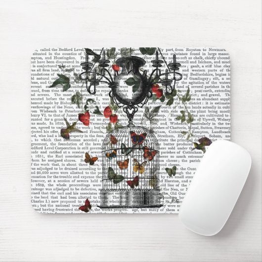 Strawberry Chandelier Mousepad (Mit Mouse)