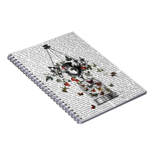 Strawberry Chandelier Notizblock (Rechte Seite)