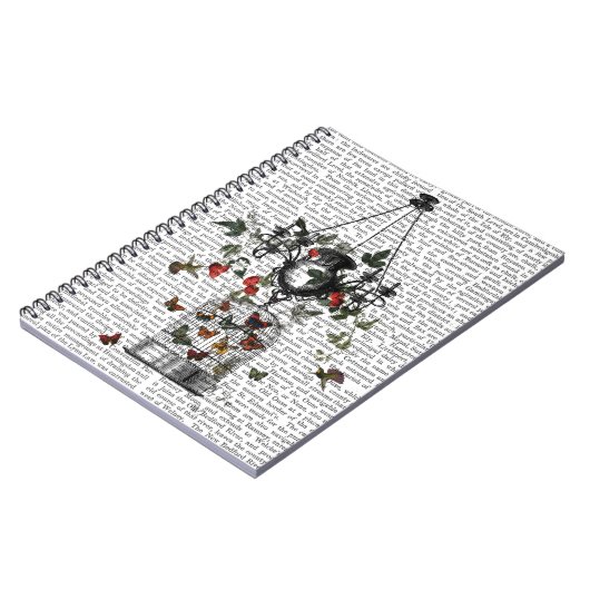 Strawberry Chandelier Notizblock (Linke Seite)