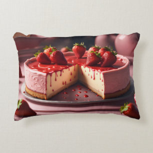 Strawberry Cheesecake Dekokissen