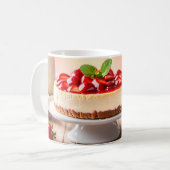 Strawberry Cheesecake Kaffeetasse (Vorderseite Links)