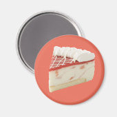 Strawberry Cheesecake Magnet (Vorderseite/Rückseite)