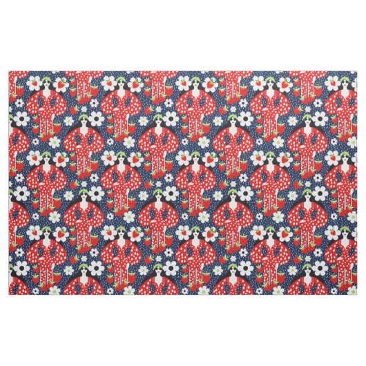 Strawberry Chic Stoff (Fat Quarter (45,7 x 55,9 cm))