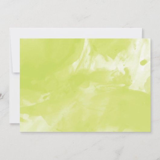 Strawberry Coctail Geburtstag Einladung (Rückseite)