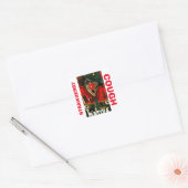 STRAWBERRY COUGH SATIVA QUADRATISCHER AUFKLEBER (Umschlag)
