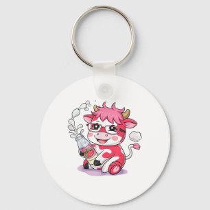 Strawberry Cow Kawaii Anime Strawberry Milk _5 Schlüsselanhänger