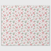 Strawberry Crush Gift Wrap Geschenkpapier (Flach)
