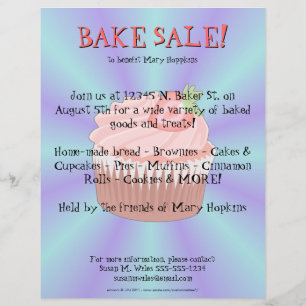 Strawberry Cupcake Flyer