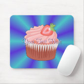 Strawberry Cupcake Mousepad (Mit Mouse)