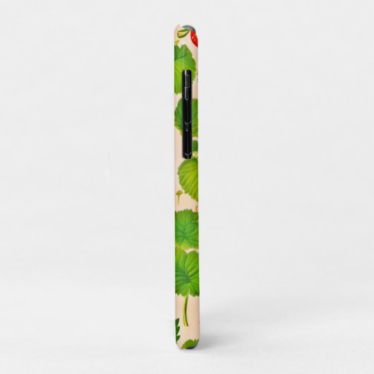 Strawberry Dadaist Artwork Case-Mate iPhone Hülle (Hinten/Links)