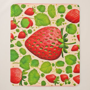 Strawberry Dadaist Artwork Sherpadecke