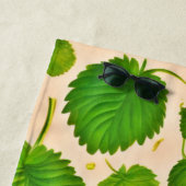 Strawberry Dadaist Artwork Strandtuch (Beispiel)