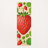Strawberry Dadaist Artwork Yogamatte (Vorderseite)