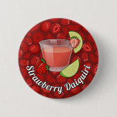 Strawberry Daiquiri Button (Vorderseite)