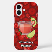 Strawberry Daiquiri Case-Mate iPhone Hülle (Rückseite)