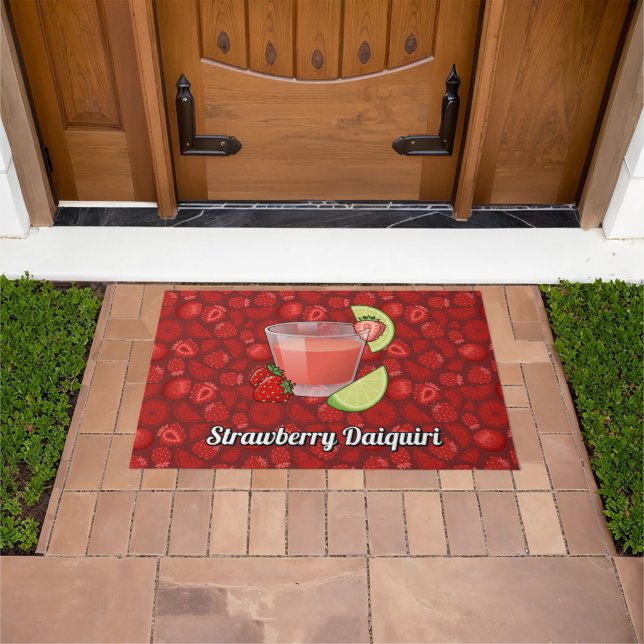 Strawberry Daiquiri Doormat Fußmatte (Außenbereich)