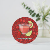 Strawberry Daiquiri Einladung (Stehend Vorderseite)