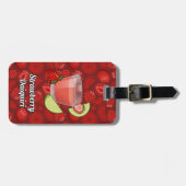 Strawberry Daiquiri Gepäcktag Gepäckanhänger (Vorderseite horizontal)