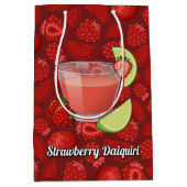 Strawberry Daiquiri Geschenktasche Mittlere Geschenktüte (Vorderseite)