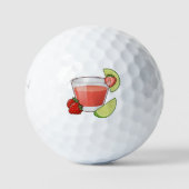 Strawberry Daiquiri Golf Balls Golfball (Vorderseite)