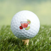 Strawberry Daiquiri Golf Balls Golfball (Insitu T-Shirt)