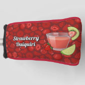 Strawberry Daiquiri Golf Head Cover Golf Headcover (Vorderseite)