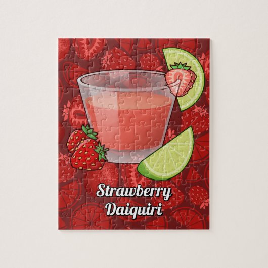 Strawberry Daiquiri Jigsaw Puzzle (Vertikal)