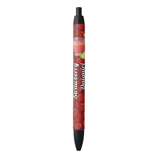 Strawberry Daiquiri Kugelschreiber (Vorderseite Vertikal)