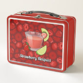 Strawberry Daiquiri Metal Lunch Box (Vorderseite)