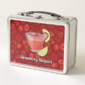 Strawberry Daiquiri Metal Lunch Box (Vorderseite)