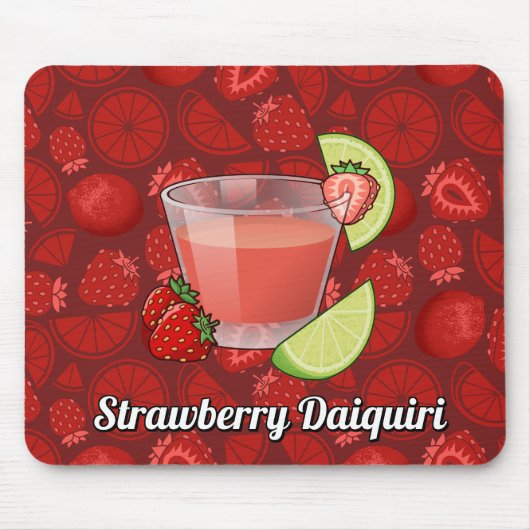 Strawberry Daiquiri Mousepad (Vorne)