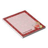 Strawberry Daiquiri Notepad Notizblock (angewinkelt)