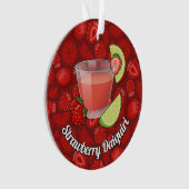 Strawberry Daiquiri Ornament (Vorderseite)