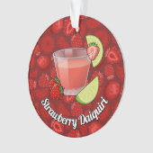 Strawberry Daiquiri Ornament (Vorderseite)