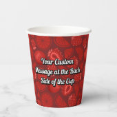 Strawberry Daiquiri Paper Cups Pappbecher (Rückseite)